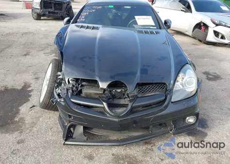 2009 Mercedes-Benz Slk 55 Amg из США, поврежденный, VIN WDBWK73F49F193226